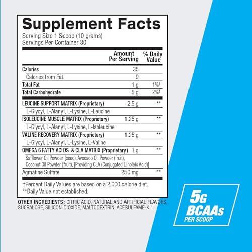 BPI Sports Best BCAA Powder Fruit Punch - 10.58 Ounce