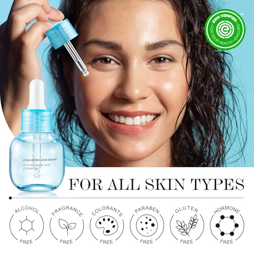 ZealSea Hyaluronic Acid Serum for Sensitive Skin - 2% Vitamin B5 Face Care
