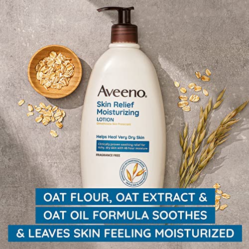 Aveeno Fragrance-Free Skin Relief Moisturizing Lotion (532ml)
