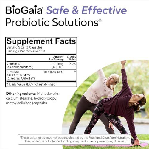 BioGaia Osfortis Women's Probiotic: Strong Bones & Immune Balance