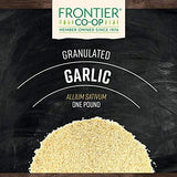 حبوب الثوم العضوي (Garlic Granules) من فرونتير كواب (Frontier Co-op) - 1 رطل بالجملة - نكهة عطرية وغنية