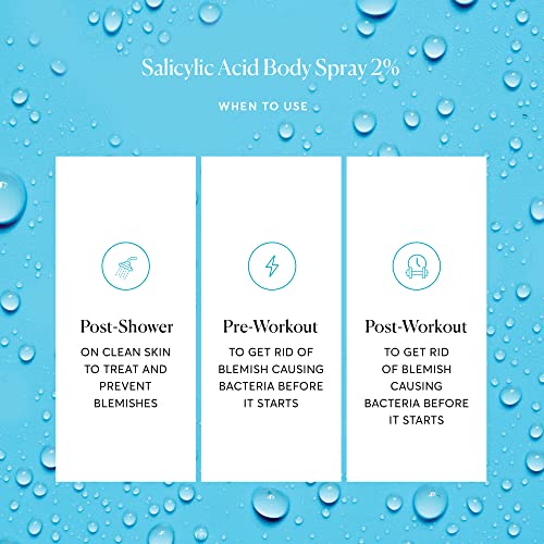 Naturium Salicylic Acid Body Spray - Blemish Fights, Pore Treatment, Niacinamide