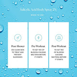 Naturium Salicylic Acid Body Spray - Blemish Fights, Pore Treatment, Niacinamide