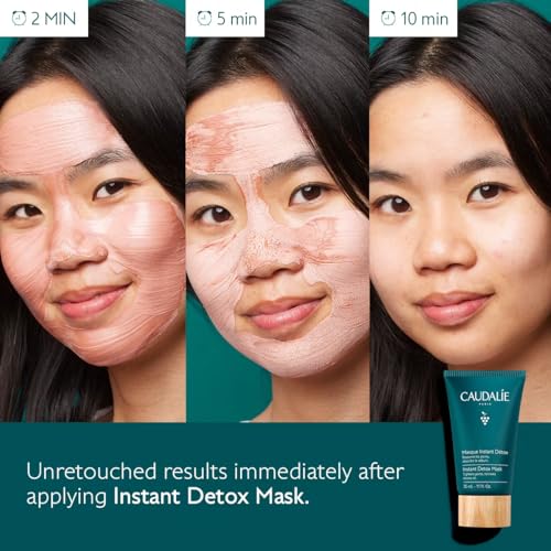Caudalie Instant Detox Clay Mask (35ml) - Purify & Refine Your Skin