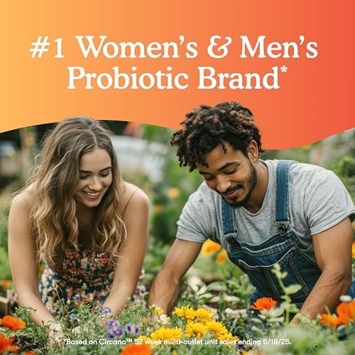 Garden of Life Dr. Formulated Probiotics Mood+ - Gut Health & Mood Support (60 Veggie Caps)