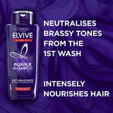 L'Oréal Elvive Colour Protect Anti-Brassiness Purple Shampoo & Conditioner Set (200ml + 150ml)