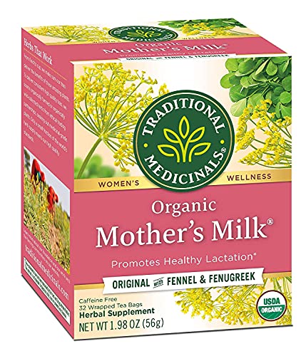 Traditional Medicinals Organic Mother's Milk Women's Tea - 32 Count - Promotes Healthy Lactation