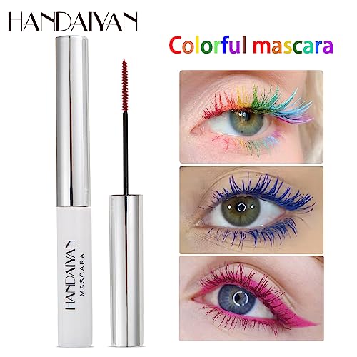 GBUFIYSN Colored Mascara - Green, Volumizing & Lengthening, 1 Count