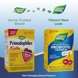 Nature's Way Primadophilus Kids Probiotic Chewables - Cherry Flavor, 3 Billion CFU, 60 Tablets