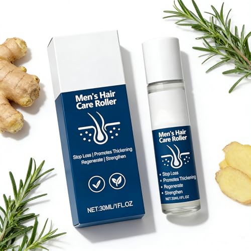 Hair Growth Serum for Men - Hair Loss & Hair Growth Scalp Treatment Oil to Stop Hair Fall & Receding Hairline - Scalp Strengthening Oil for Thicker and Fuller Hair Enhancer, 30ml