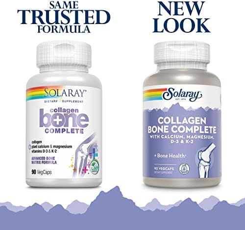 Solaray Collagen Bone Complete - 90 Vegan Capsules