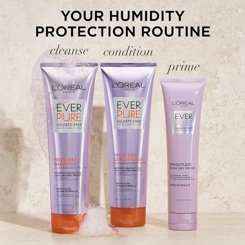 L'Oreal Paris EverPure Sulfate Free Frizz-Defy Conditioner - 8.5 Fl. Oz