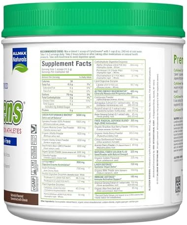ALLMAX, CytoGreens, Premium Green Superfood for Athletes, Chocolate, 1.5 lbs (690 g)