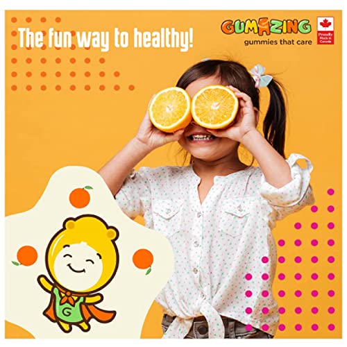 GUMAZING Omega-3 for Kids - Brain & Eye Support, 60 Count DHA & EPA Supplement