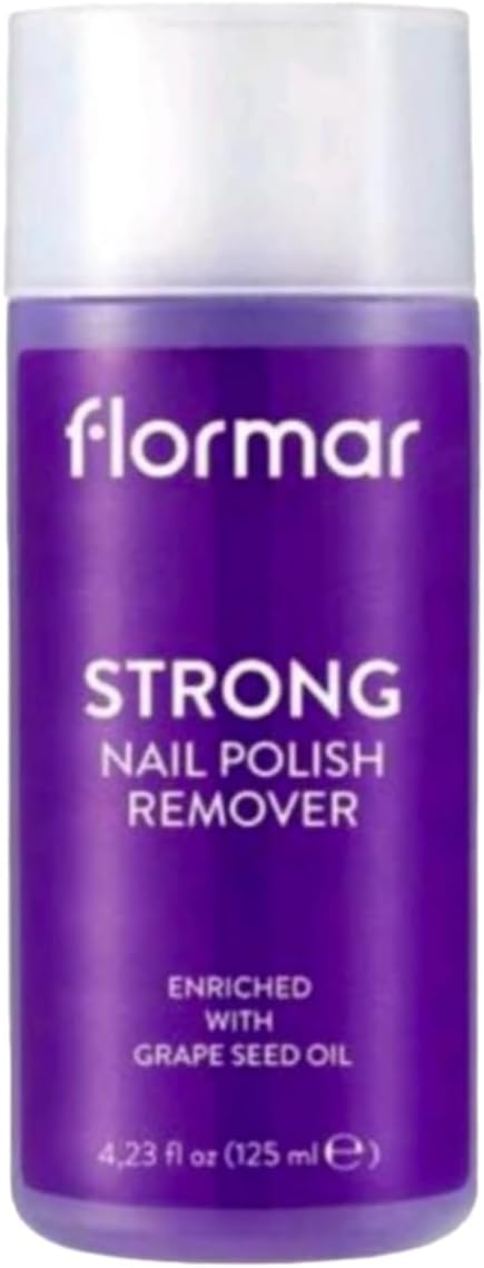 Flormar Strong Nail Polish Remover for Stubborn & Glitter