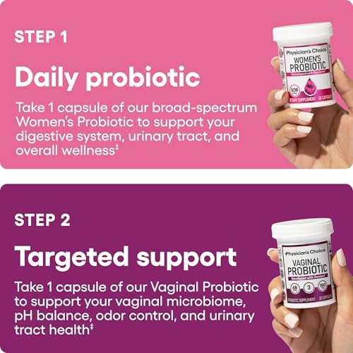 Physician's CHOICE Female Power Duo Pack - Probiotic + Probiotic for Women