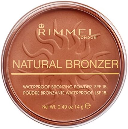 Rimmel London Natural Bronzer - Sun Glow - Effortless Sun-Kissed Radiance