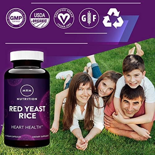 MRM Red Yeast Rice: Support Cardiovascular Health Naturally (60 Capsules)