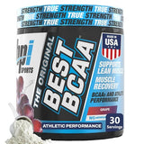 BPI Sports Best BCAA Grape Powder - Zero Sugar Amino Acid Formula
