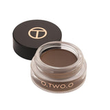O.TWO.O Dipbrow Pomade Eyebrow Gel - Dark Brown | Smudge-Proof Brow Definer