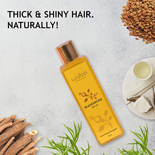 Wuba Nature's Secret Hair Oil for Growth, 200ml