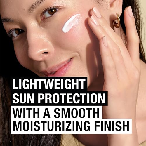 Neutrogena Ultra Sheer Moisturizing Face Serum with Vitamin E & SPF 60+ - All Day Facial Sunscreen, Fragrance-Free, 1.7 oz