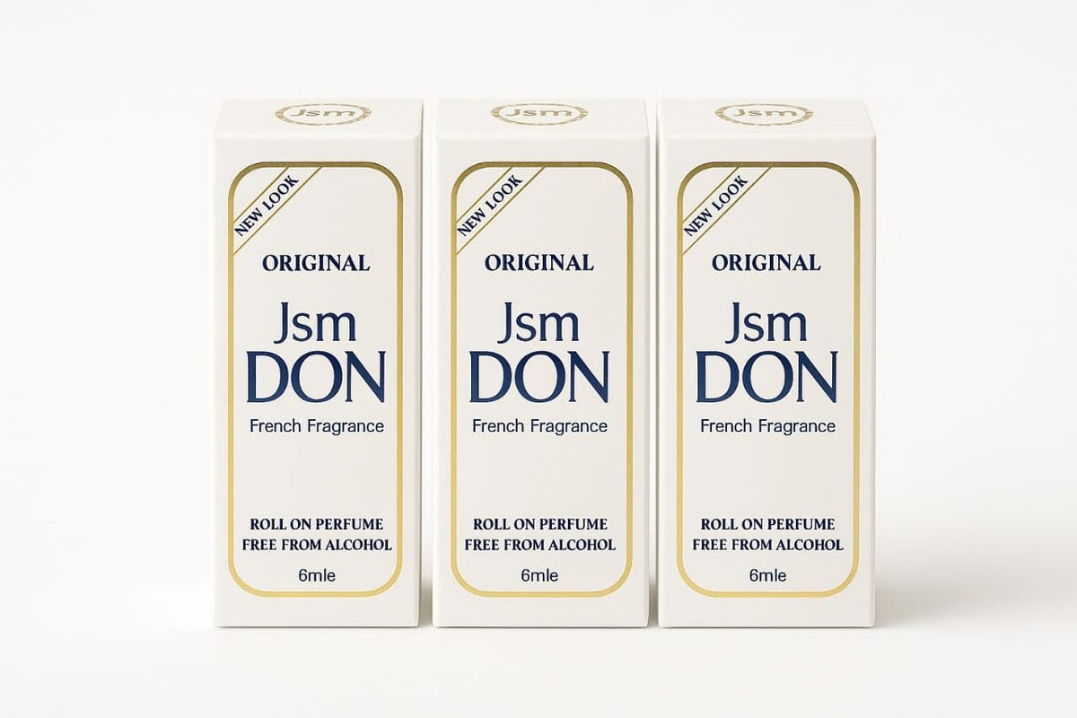 JSM Original Don Perfume Roll On - Pack of 3 (6ml Each)