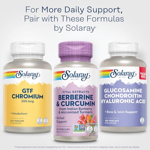 Berberine & Curcuma Supplement, 300mg Berberine HCI + 300mg Curcuma per Capsule, Supports Liver Health & Digestion