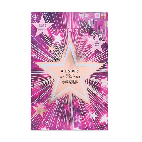 Revolution Beauty Makeup Advent Calendar 2025 - 24 Vegan & Cruelty-Free Products