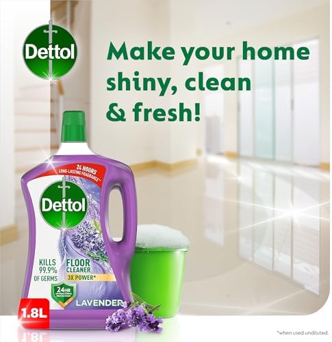 Dettol Power Floor Cleaner (Lavender) - Double Pack