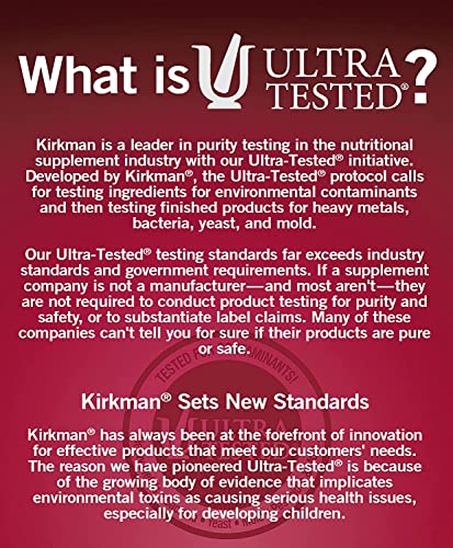 Kirkman Alpha Lipoic Acid 50mg Hypoallergenic - Antioxidant Nerve Support, 90 Capsules