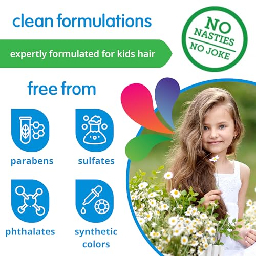 Kids Lice Scaring Shampoo - Tea Tree Rosemary Peppermint, 10.5 fl oz