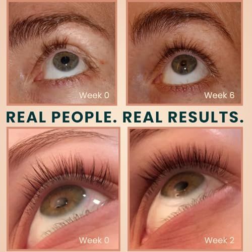 Live Fraiche USDA Organic Castor Oil Lash Serum - Cold Pressed for Thicker Lashes
