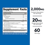 Nutricost Turmeric Gummies 2,000mg per Serving - 120 Gummies (60 Servings)
