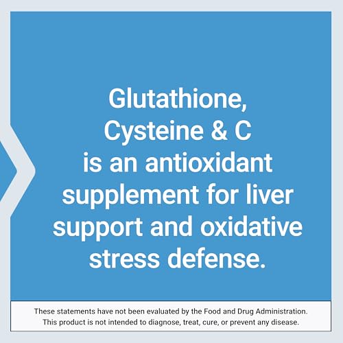 Life Extension Glutathione, Cysteine & Vitamin C (100 Vegetarian Capsules)