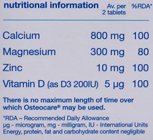 Vitabiotics Osteocare Calcium Supplement - Bone & Joint Health (30 Tablets)