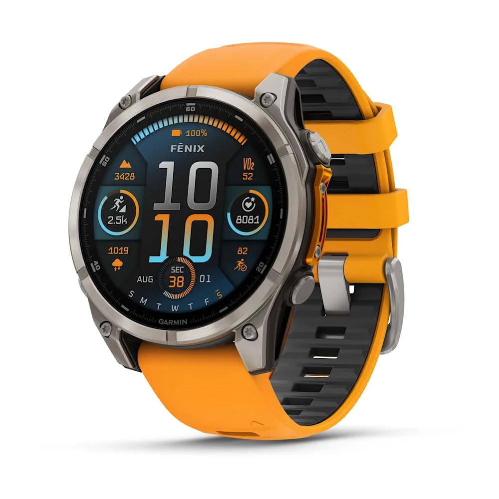 Garmin Fenix 8 AMOLED Smartwatch: Premium Design & Performance