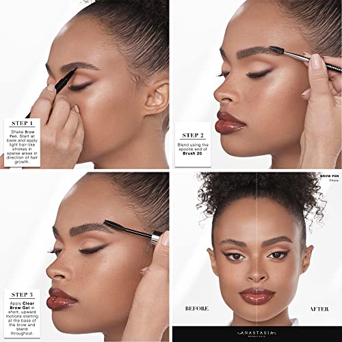 Anastasia Beverly Hills Brow Pen - Dark Brown | Precision Eyebrow Styling