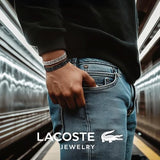 Lacoste Metropole Men's Bracelet - Sleek & Stylish