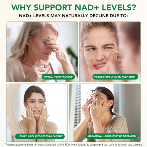 NAD+ Patches with Nicotinamide & Resveratrol - 8 Hour Energy & Anti-Aging Support