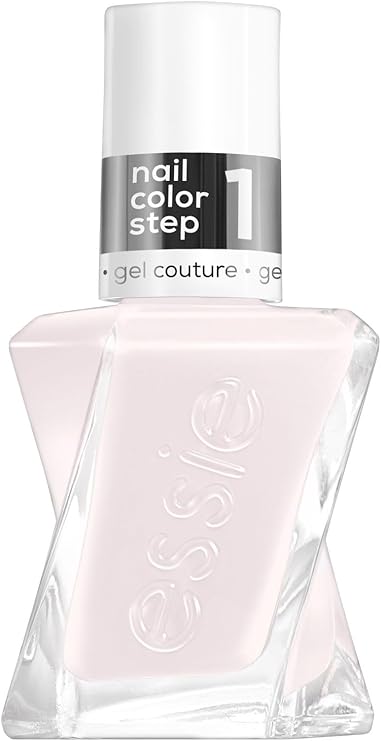 essie Gel Couture Longwear Nail Polish - Pre-Show Jitters (White)