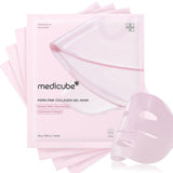 Medicube Salmon DNA PDRN Pink Collagen Jelly Gel Mask - 4 Packs