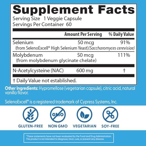 Doctor's Best, NAC Detox Regulators with Seleno Excell®, 60 Veggie Caps