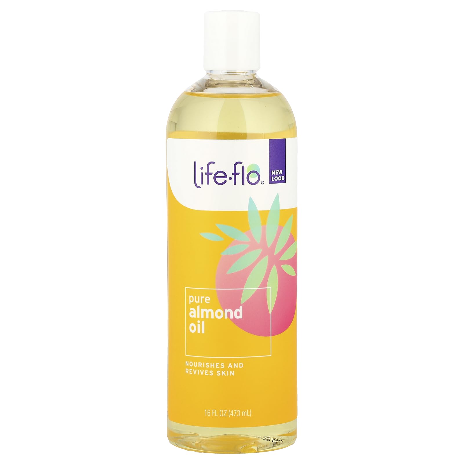 Life-flo Pure Almond Oil - Nourishing Skin & Hair Oil