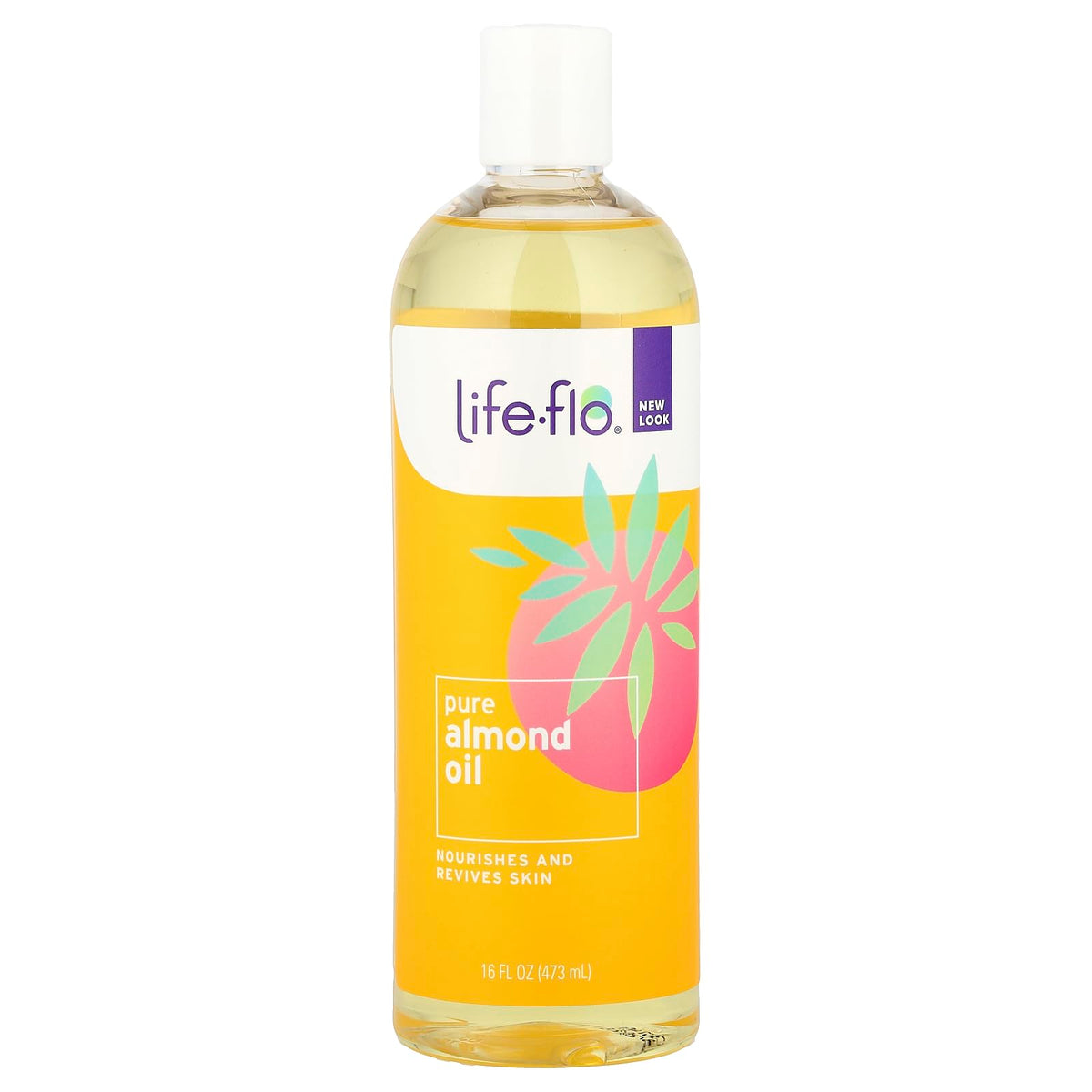 Life-flo Pure Almond Oil - Nourishing Skin & Hair Oil