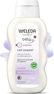 Weleda White Mallow Baby Body Lotion (200ml) - Gentle Hydration