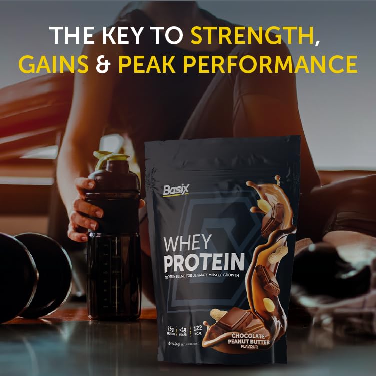 Basix Whey Protein Chocolate Peanut Butter - 1 Lb