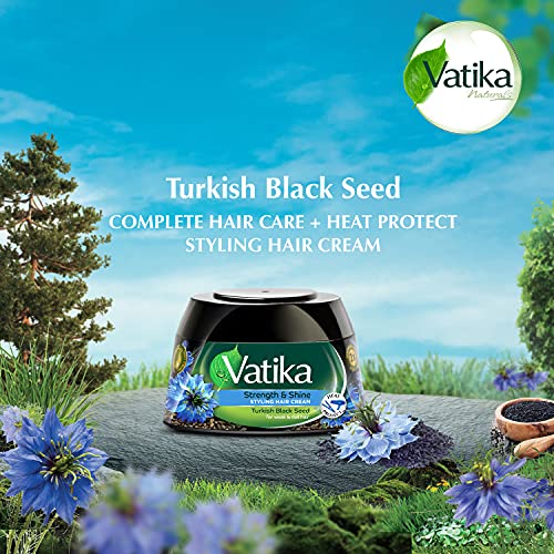 Vatika Naturals Strength & Shine Styling Hair Cream (140ml) - Turkish Blackseed