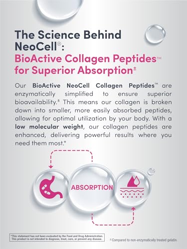 NeoCell Super Collagen Peptides Powder - 7 oz Unflavored