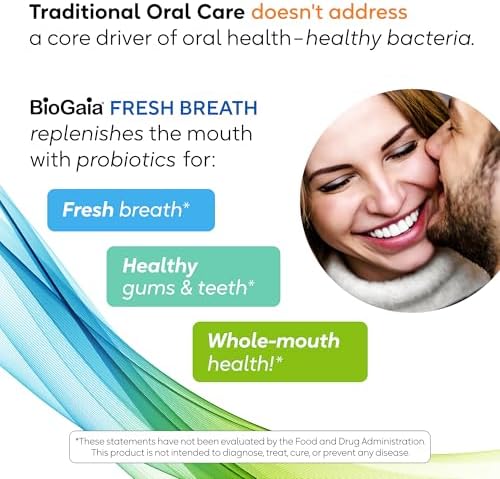BioGaia Fresh Breath Lozenges: Dual-Action Oral Probiotic